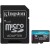 Карта памяти Kingston SDCG3/<wbr>128GB A2 U3 V30 128GB + адаптер - Metoo (1)