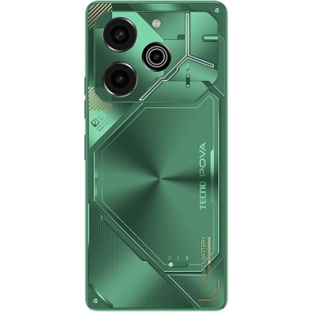 Мобильный телефон TECNO POVA 6 Pro 5G (LI9) 256+8 GB Comet Green - Metoo (2)