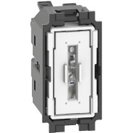 Выключатель Bticino K4001A Living Now 10А авт.клеммы 1 модуль