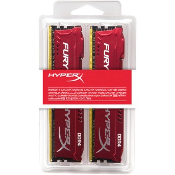 Комплект модулей памяти Kingston HyperX Fury HX426C16FR2K2/<wbr>16 DDR4 16GB (2x8GB) DIMM PC4-21300/<wbr>2666 - Metoo (2)