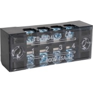 Колодка клеммная карболитовая Deluxe TB - 1504 (15A 4P)