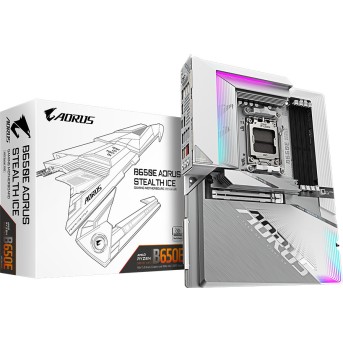 Материнская плата Gigabyte B650E A STEALTH ICE - Metoo (1)