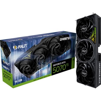 Видеокарта PALIT RTX5070Ti GAMINGPRO 16GB (NE7507T019T2-GB2031A) - Metoo (3)