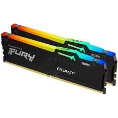 Комплект модулей памяти Kingston FURY Beast KF560C36BBEAK2-64 DDR5 64GB (Kit 2x32GB) 6000MHz