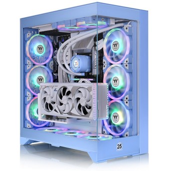 Компьютерный корпус Thermaltake CTE E600 MX Hydrangea Blue без Б/<wbr>П - Metoo (1)