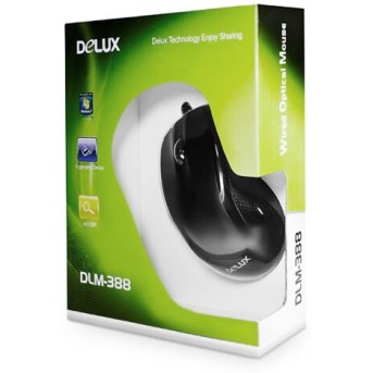 Компьютерная мышь Delux DLM-388OUB - Metoo (3)