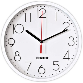 Часы настенные Centek СТ-7105 <White> (белый) - Metoo (1)