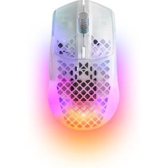 Компьютерная мышь Steelseries Aerox 3 Wireless (2022) Ghost - Metoo (3)