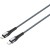 Интерфейсный кабель LDNIO Type-C to Lightning LC111 30W Fast Charging FDY 1м Серый - Metoo (1)