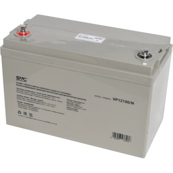Аккумуляторная батарея SVC VP12100/<wbr>N 12В 100 Ач (330*171*220) - Metoo (1)