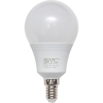 Эл. лампа светодиодная SVC LED G45-9W-E14-4500К, Нейтральный - Metoo (1)