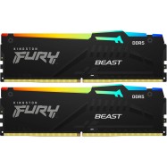 Комплект модулей памяти Kingston FURY Beast RGB KF556C36BBEAK2-32 DDR5 32GB (Kit 2x16GB) 5600MHz