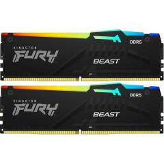 Комплект модулей памяти Kingston FURY Beast RGB KF556C36BBEAK2-32 DDR5 32GB (Kit 2x16GB) 5600MHz