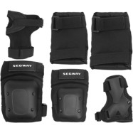 Комплексная защита без шлема Ninebot Segway KickScooter Protection Kit M Черный