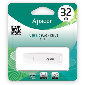USB-накопитель Apacer AH336 32GB Белый - Metoo (2)