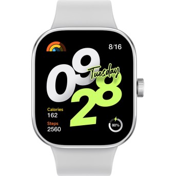 Смарт часы Redmi Watch 4 Silver Gray - Metoo (2)