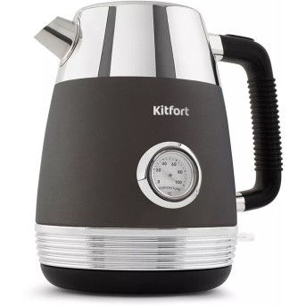 Чайник электрический Kitfort KT-633-1 графит - Metoo (1)