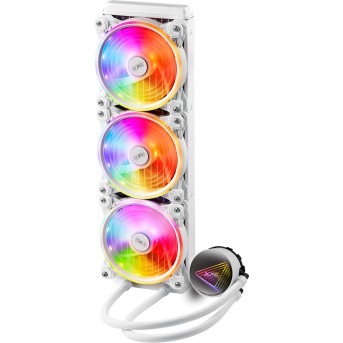 Кулер с водяным охлаждением XPG LEVANTEX 360 White - Metoo (2)