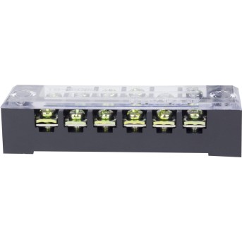 Колодка клеммная карболитовая Deluxe TB - 2506 (25A 6P) - Metoo (2)