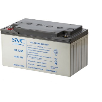 Аккумуляторная батарея SVC GL1265 12В 65 Ач (325*167*174) - Metoo (1)