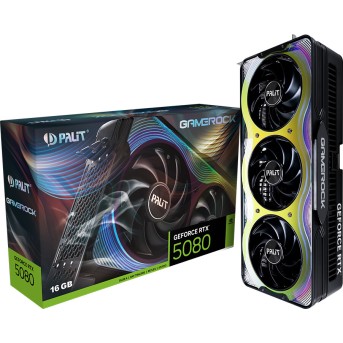 Видеокарта PALIT RTX5080 GAMEROCK 16GB (NE75080019T2-GB2030G) - Metoo (3)