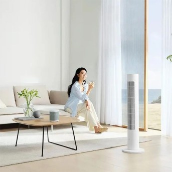Вентилятор (смарт-градирня) Xiaomi Smart Tower Fan 2 Белый - Metoo (3)