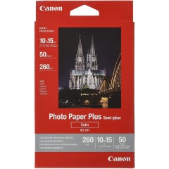Полуглянцевая фотобумага Canon SG-201 4x6inch 50SH
