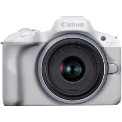 Цифровой фотоаппарат CANON EOS R50 + RF-S 18-45 mm IS STM White