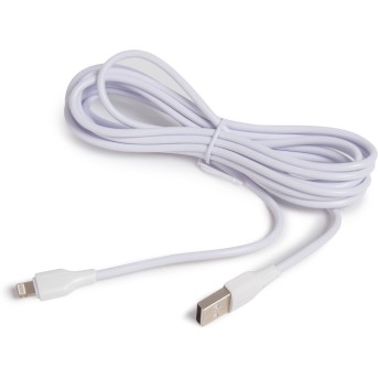 Интерфейсный кабель LDNIO Lightning LS543 2м/<wbr>3м 2,1A Белый - Metoo (2)