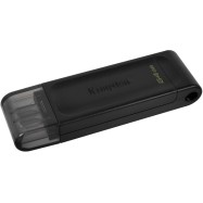 USB-накопитель Kingston DT70/64GB 64GB Type-C Чёрный