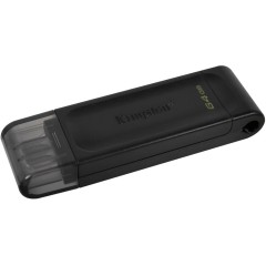 USB-накопитель Kingston DT70/<wbr>64GB 64GB Type-C Чёрный