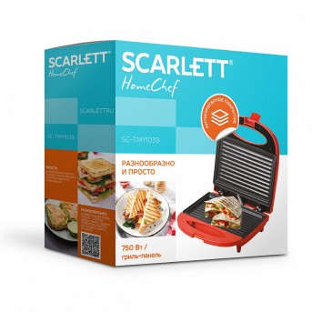Тостер для бутербродов Scarlett SC-TM11039 - Metoo (3)