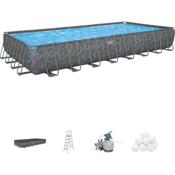 Каркасный бассейн Bestway 561KJ - Metoo (1)
