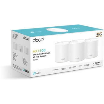 Домашняя Mesh-система Wi-Fi 6 TP-Link Deco X1500(3-pack) в Metoo.kz - Metoo (3)