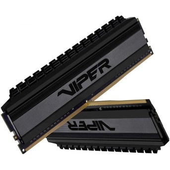 Комплект модулей памяти Patriot Viper 4 Blackout PVB48G320C6K DDR4 8GB (Kit 2x4GB) 3200MHz - Metoo (1)