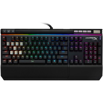 Клавиатура HyperX Alloy Elite RGB Mechanical Gaming Keyboard MX Blue - Metoo (1)