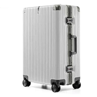 Чемодан NINETYGO All-round Guard Luggage 28" Silver - Metoo (1)