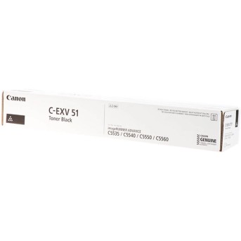 Тонер-картридж Canon C-EXV 51 Black для IR ADVANCE C55xx 0481C002AA - Metoo (1)