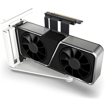 Комплект вертикального крепления GPU Mounting Kit NZXT AB-RH175-W1 White в Metoo.kz - Metoo (3)