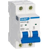 Автоматический выключатель CHINT NXB-63S 2P 16A C 4,5kA