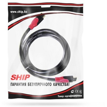 Интерфейсный кабель HDMI-HDMI SHIP SH6016-1.5P 30В Пол. пакет в Metoo.kz - Metoo (2)