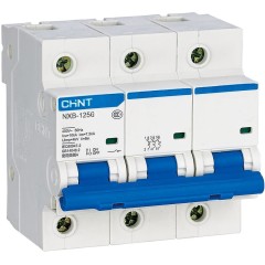 Автоматический выключатель CHINT NXB-125 3P 125A C 10kA