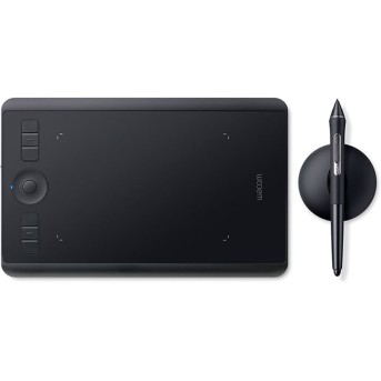 Графический планшет Wacom Intuos Pro Small EN/<wbr>RU (PTH-460K0B) Чёрный - Metoo (2)