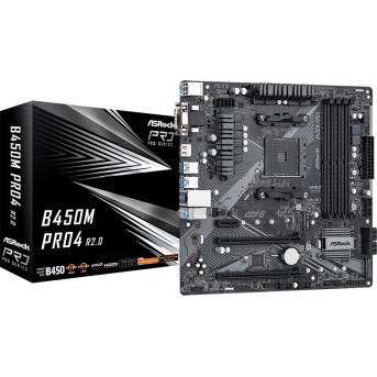 Материнская плата ASRock B450M PRO4 R2.0 - Metoo (1)