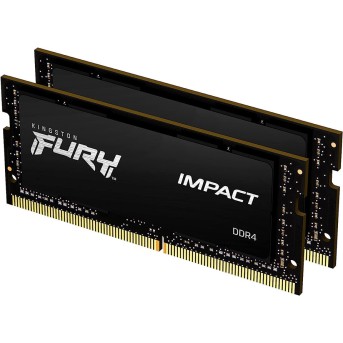 Комплект модулей памяти для ноутбука Kingston FURY Impact KF432S20IBK2/<wbr>32 DDR4 32GB (Kit 2x16GB) 320 - Metoo (1)