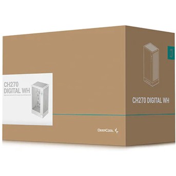 Компьютерный корпус Deepcool CH270 DIGITAL WH без Б/<wbr>П - Metoo (3)