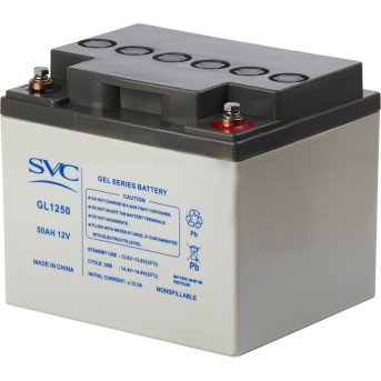 Аккумуляторная батарея SVC GL1250 12В 50 Ач - Metoo (1)