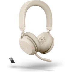Гарнитура Jabra Evolve2 75 Link380a MS Stereo Beige USB-A