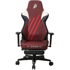 Игровое компьютерное кресло 1STPLAYER DUKE FR/ BKWHRE