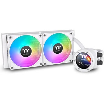 Кулер с водяным охлаждением Thermaltake TH280 V2 Ultra EX ARGB Sync Snow - Metoo (1)